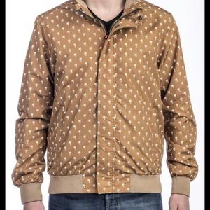 Scotch & Soda palm tree bomber jacket